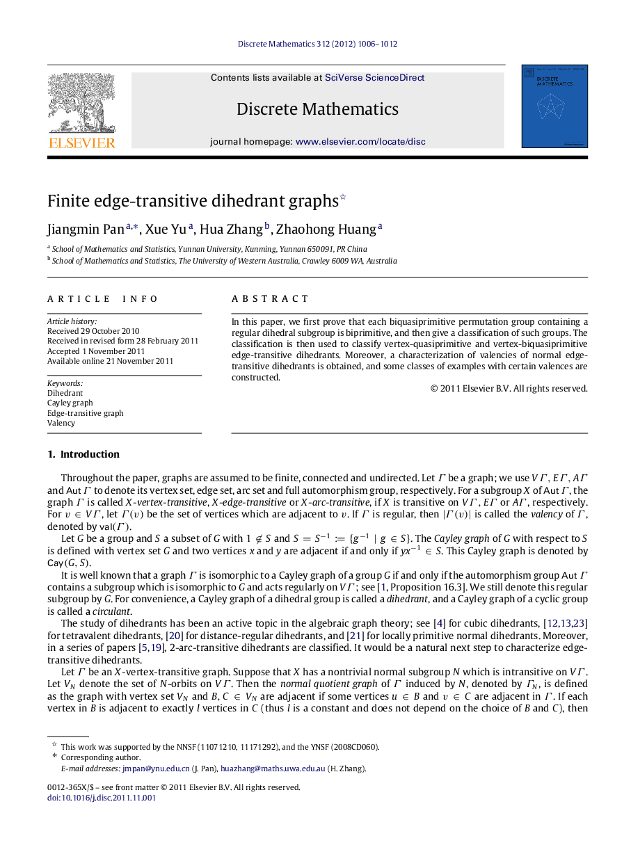 Finite edge-transitive dihedrant graphs 