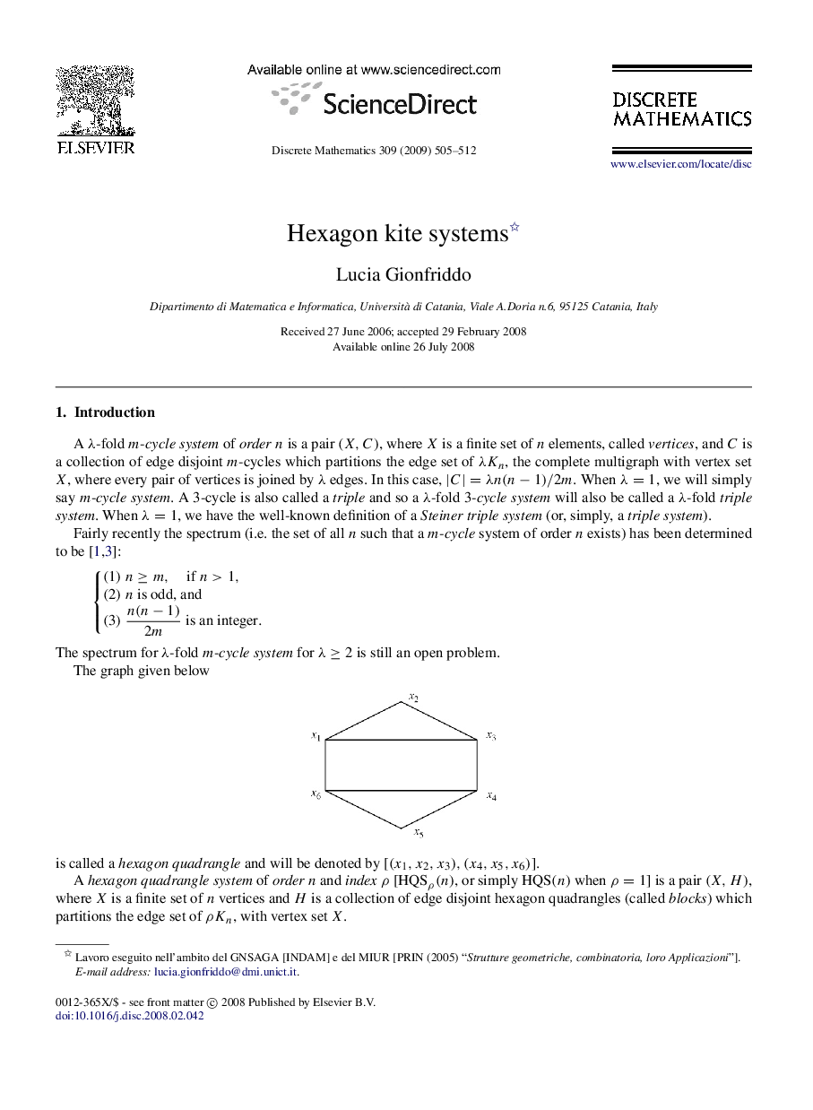 Hexagon kite systems