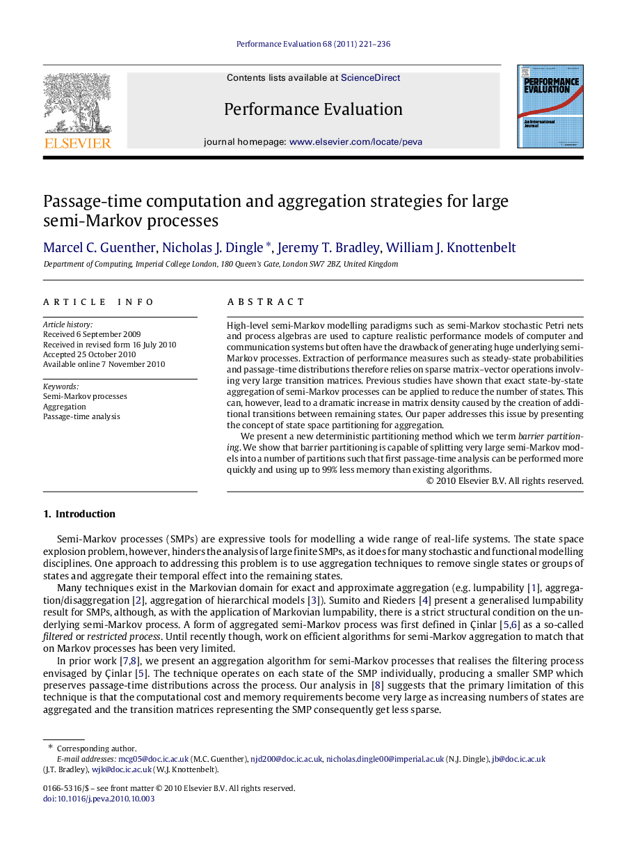 Passage-time computation and aggregation strategies for large semi-Markov processes