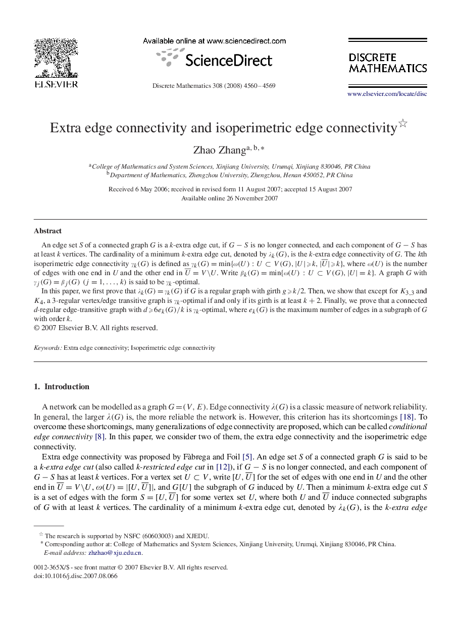 Extra edge connectivity and isoperimetric edge connectivity 