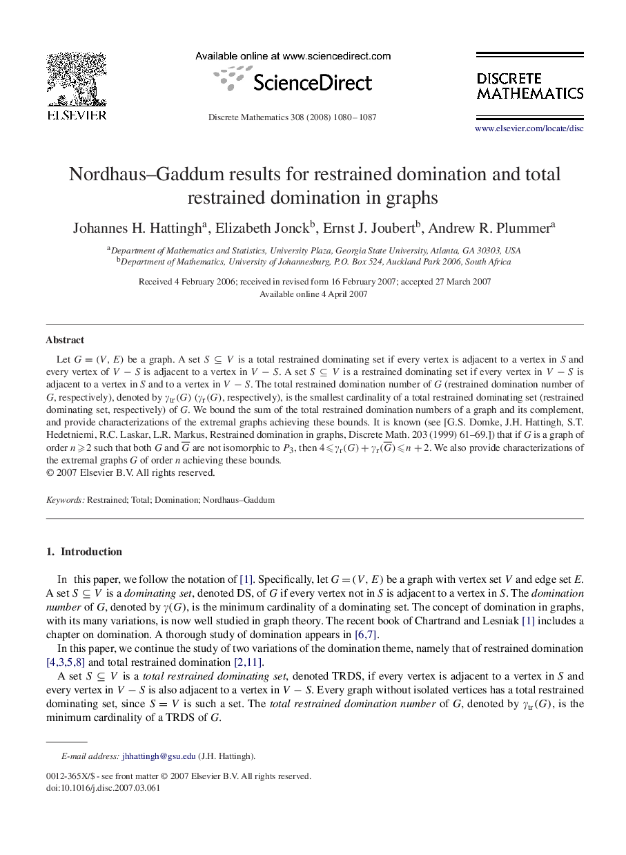 Nordhaus–Gaddum results for restrained domination and total restrained domination in graphs