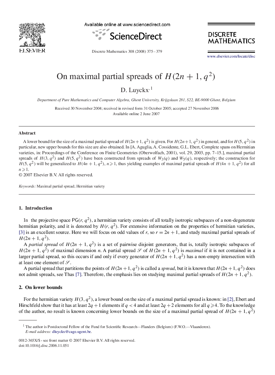 On maximal partial spreads of H(2n+1,q2)H(2n+1,q2)