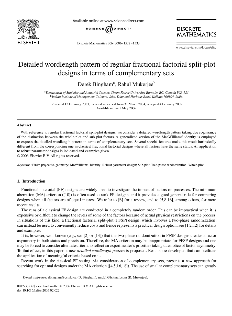 Detailed wordlength pattern of regular fractional factorial split-plot designs in terms of complementary sets