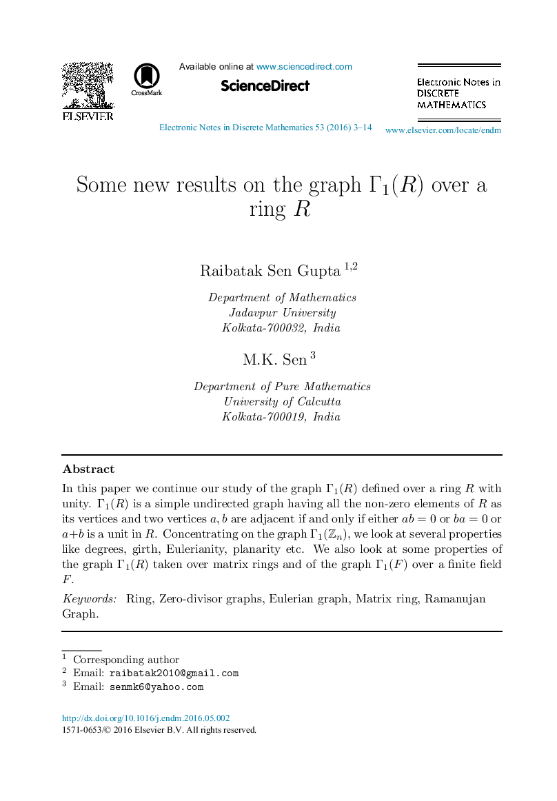 Some new results on the graph Γ1(R) over a ring R