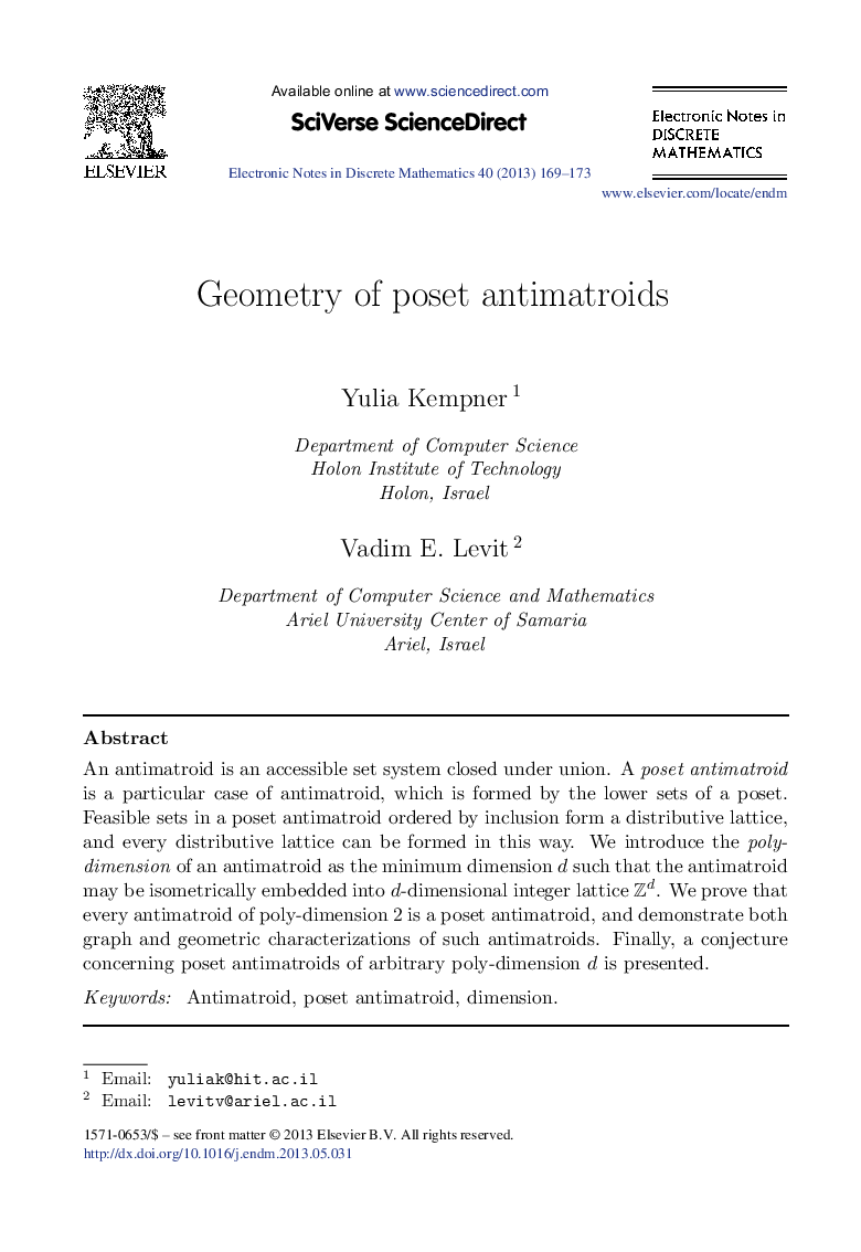 Geometry of poset antimatroids