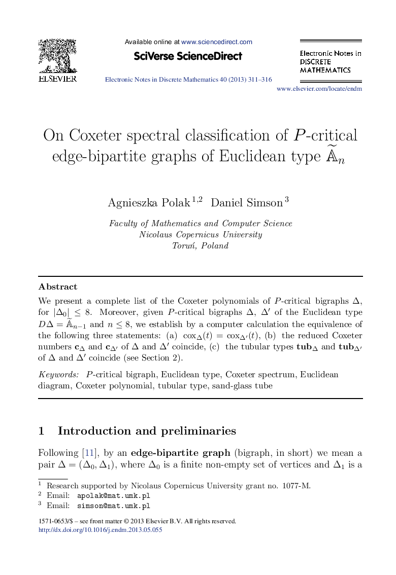 On Coxeter spectral classification of P-critical edge-bipartite graphs of Euclidean type 