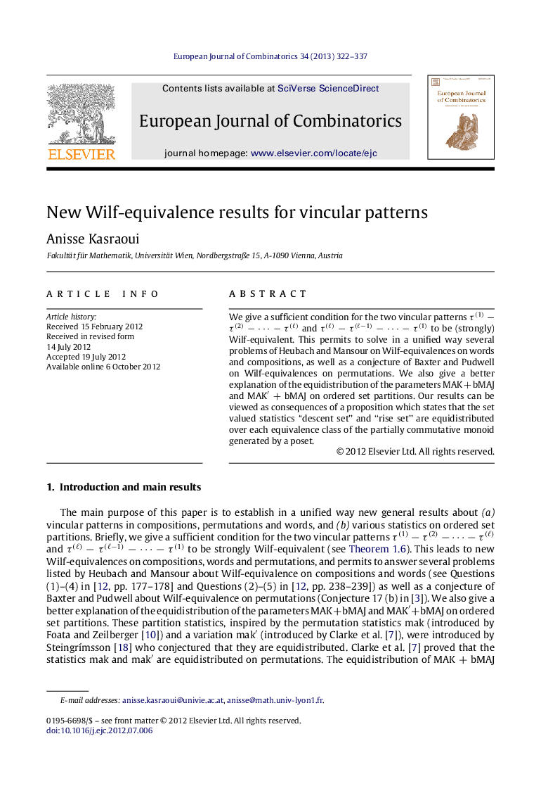 New Wilf-equivalence results for vincular patterns