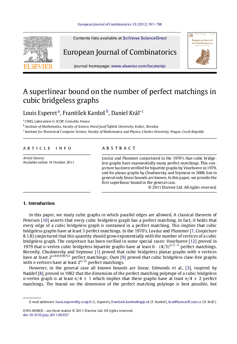 A superlinear bound on the number of perfect matchings in cubic bridgeless graphs