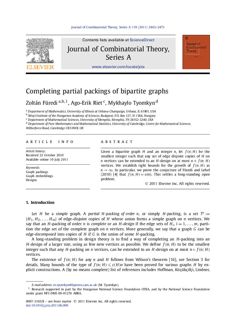 Completing partial packings of bipartite graphs