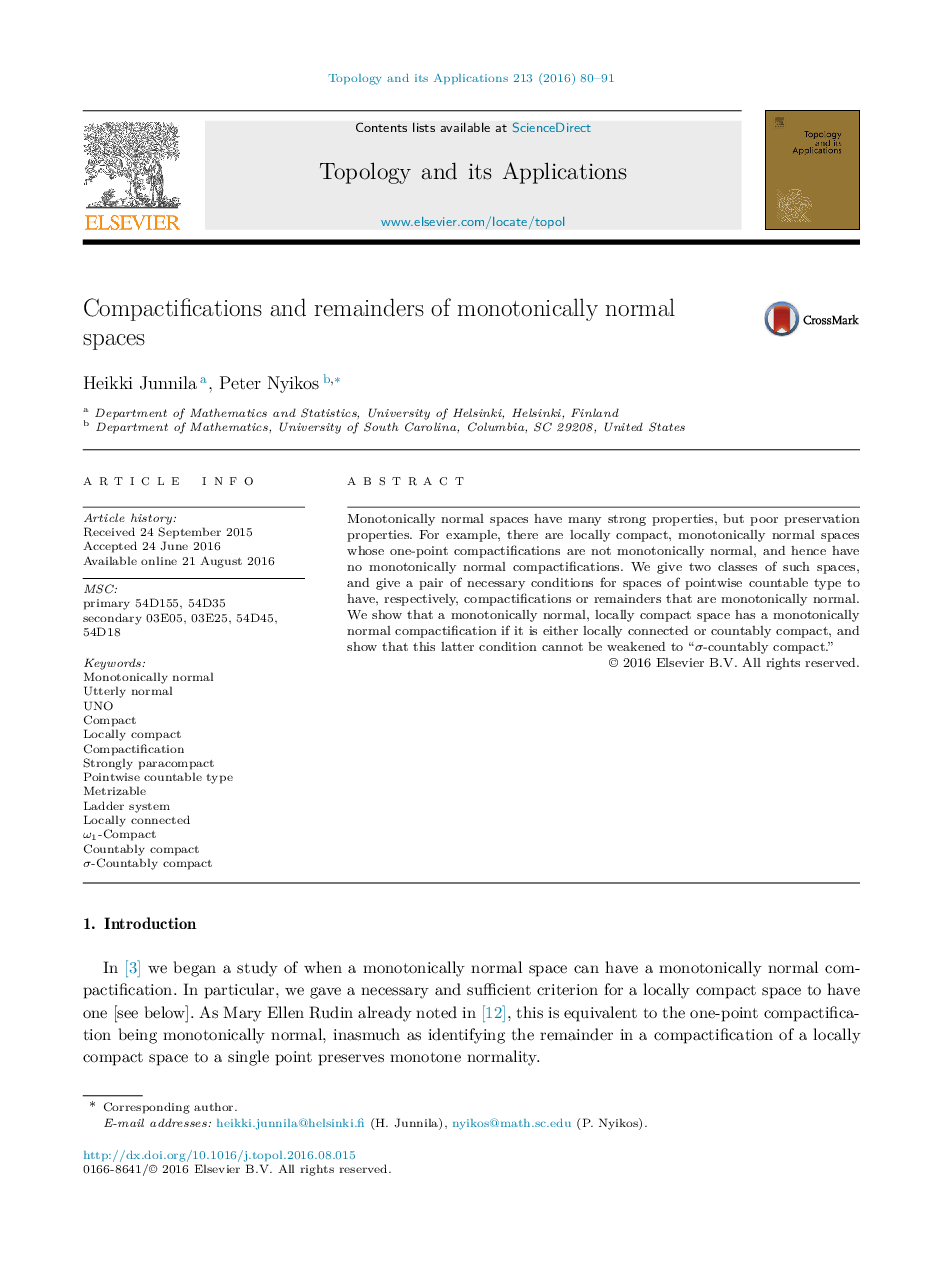 Compactifications and remainders of monotonically normal spaces