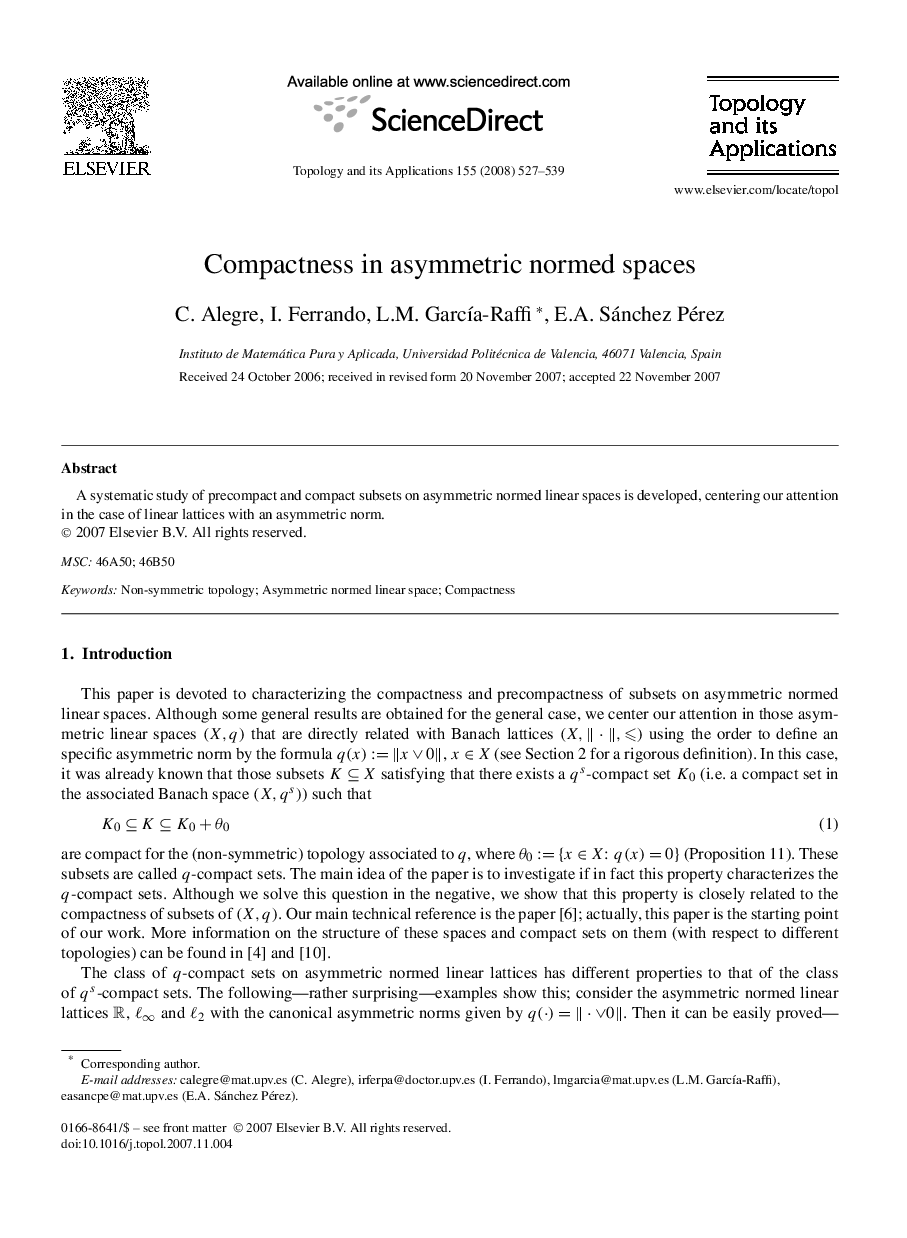 Compactness in asymmetric normed spaces