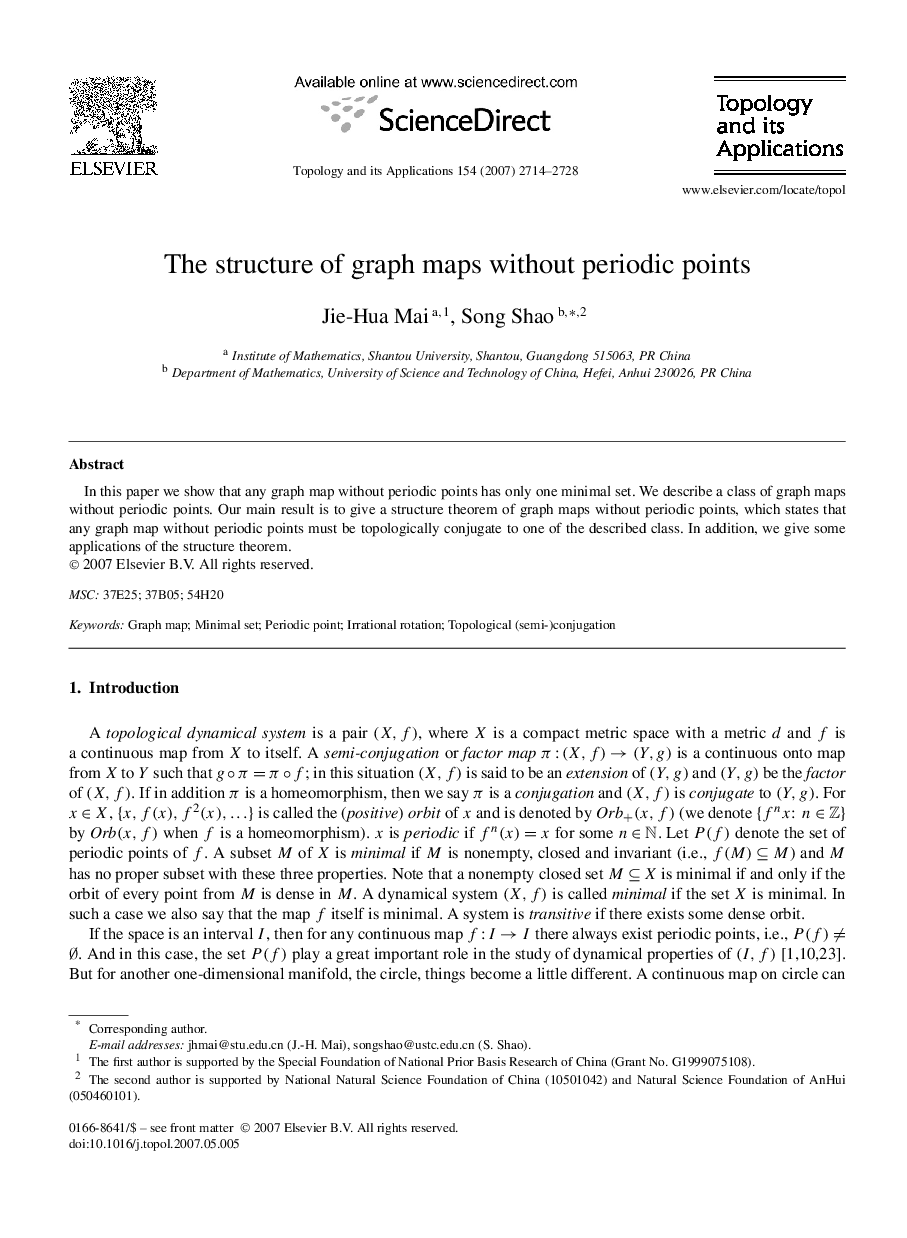 The structure of graph maps without periodic points