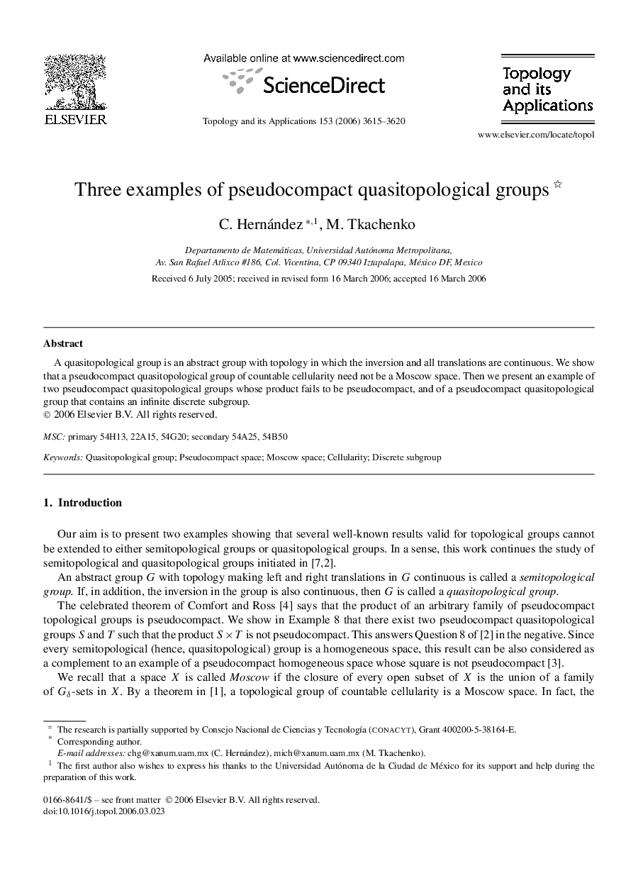 Three examples of pseudocompact quasitopological groups 