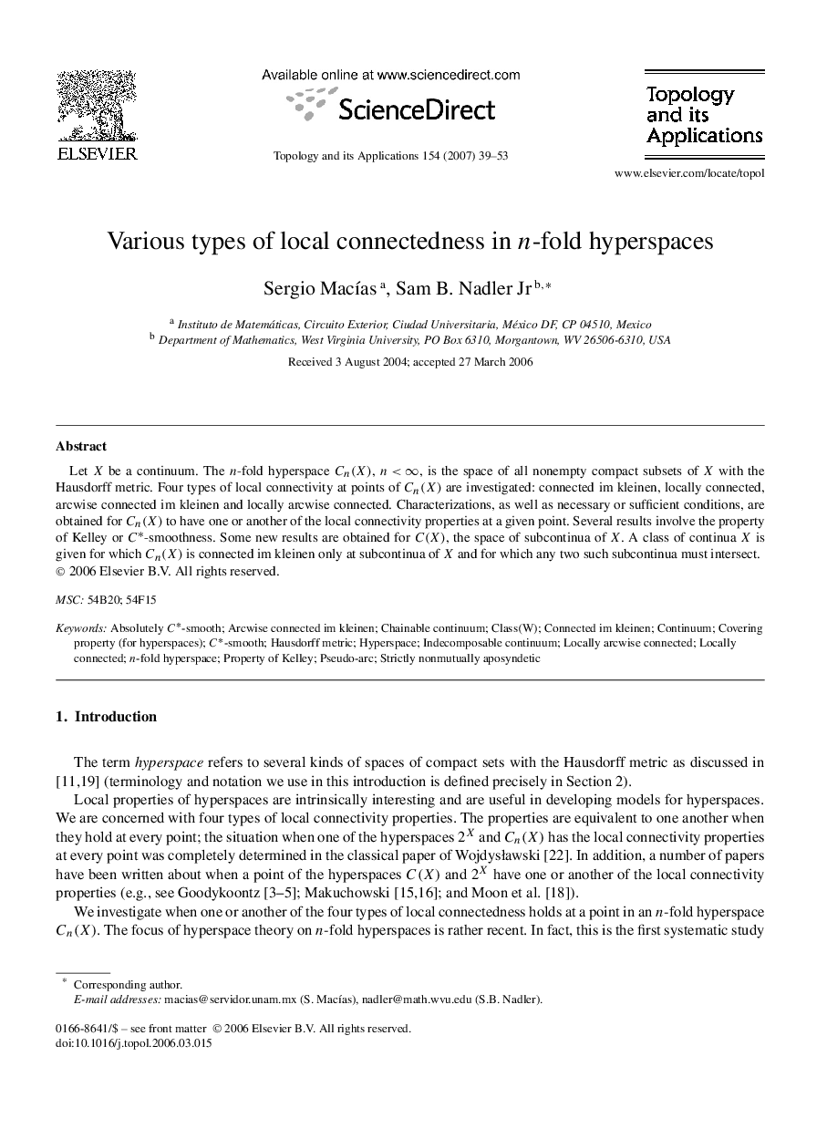 Various types of local connectedness in n-fold hyperspaces