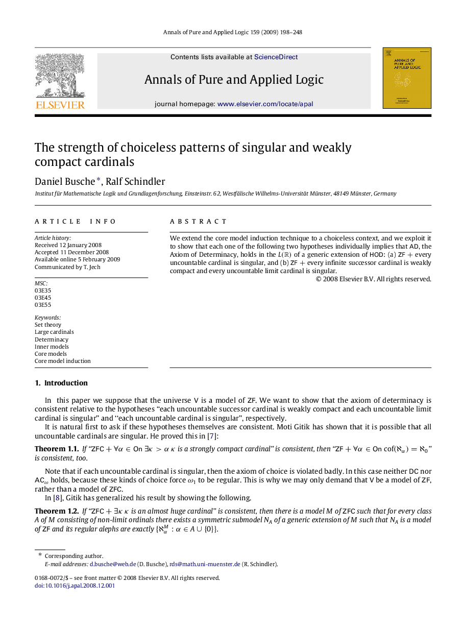 The strength of choiceless patterns of singular and weakly compact cardinals