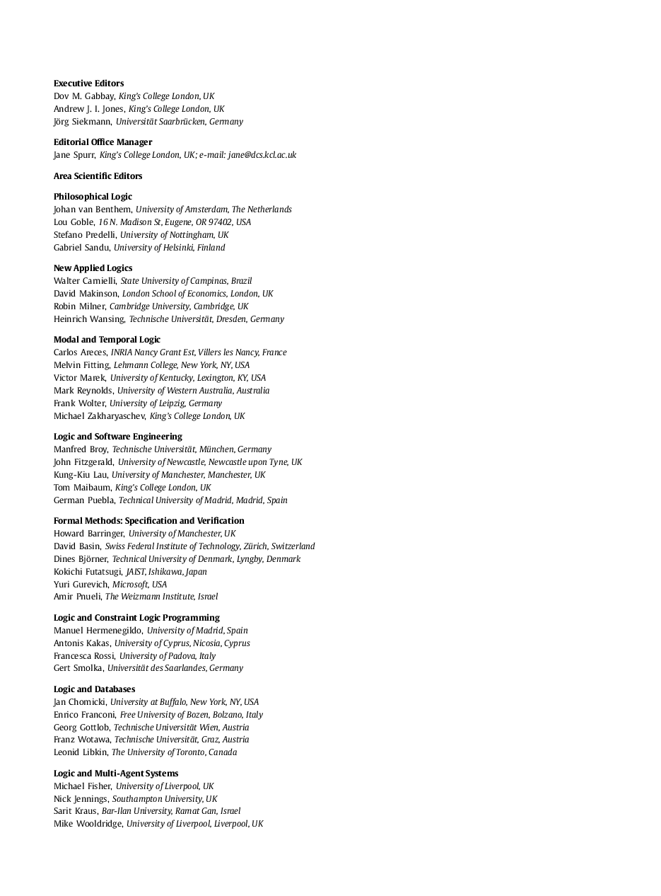 Editorial Board