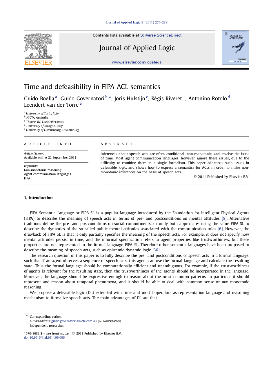 Time and defeasibility in FIPA ACL semantics