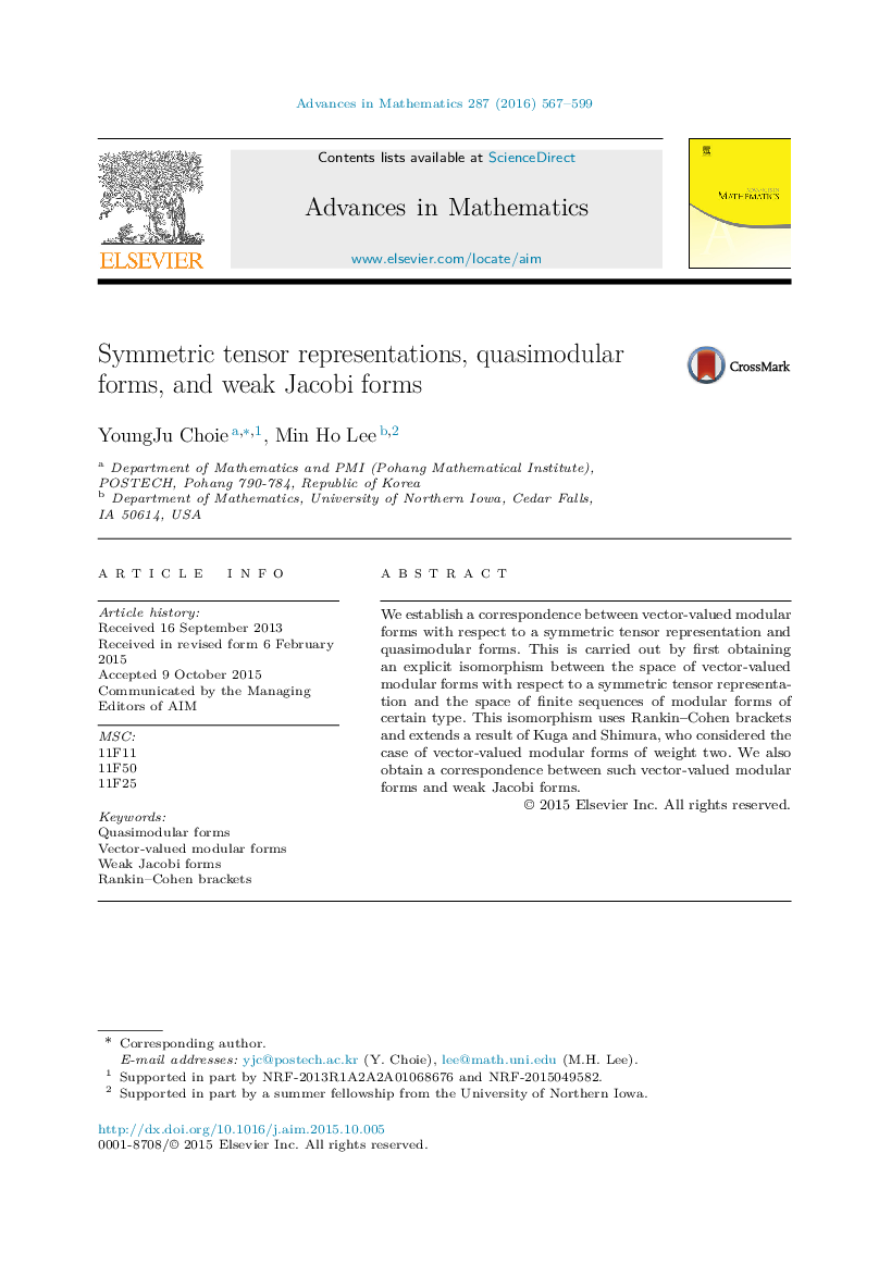 Symmetric tensor representations, quasimodular forms, and weak Jacobi forms