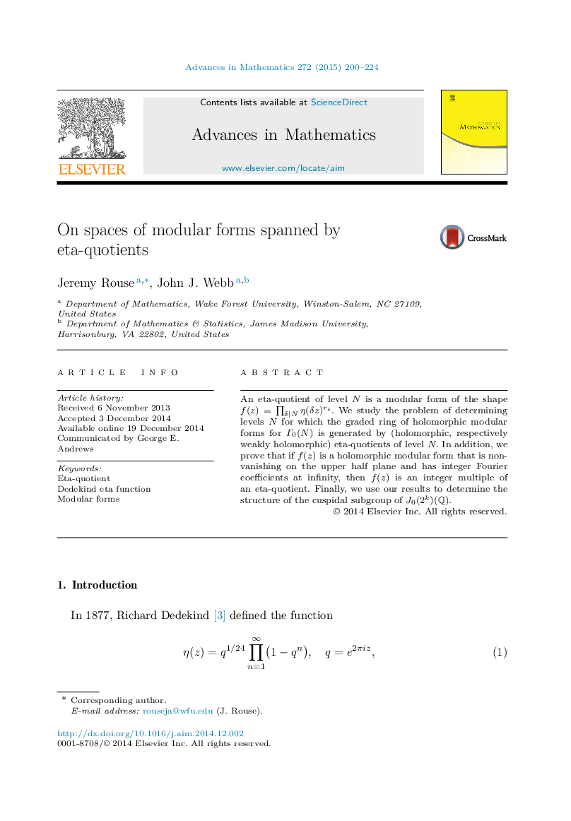 On spaces of modular forms spanned by eta-quotients