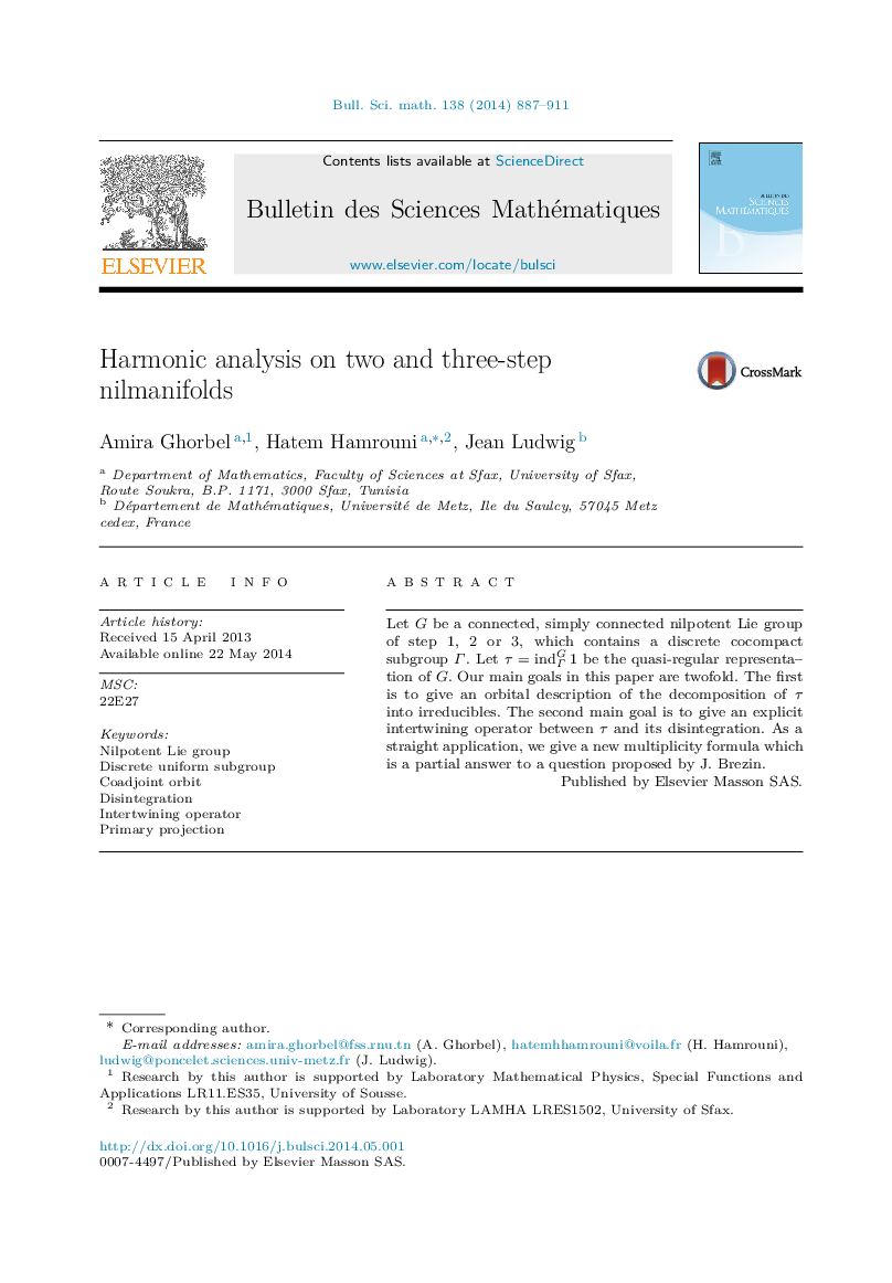 Harmonic analysis on two and three-step nilmanifolds