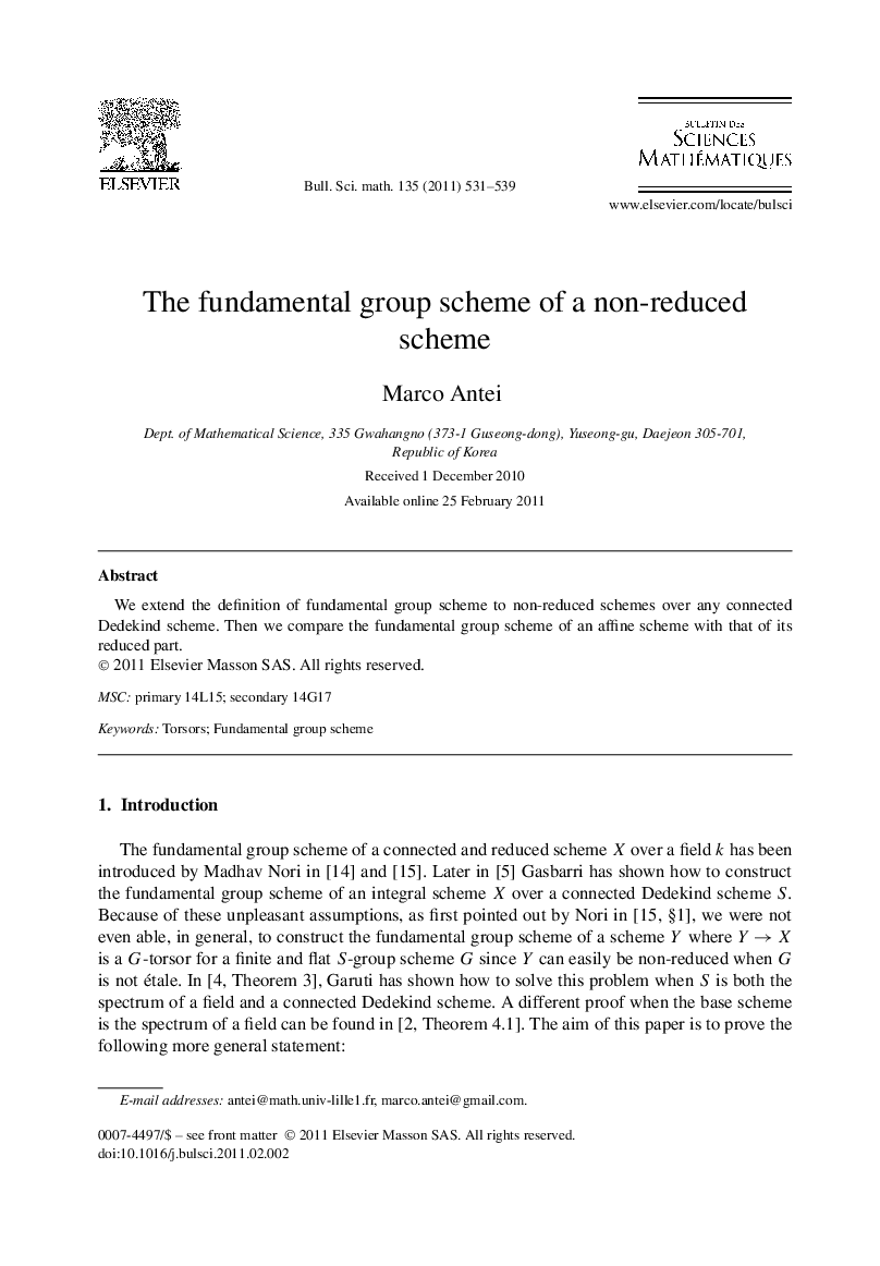 The fundamental group scheme of a non-reduced scheme