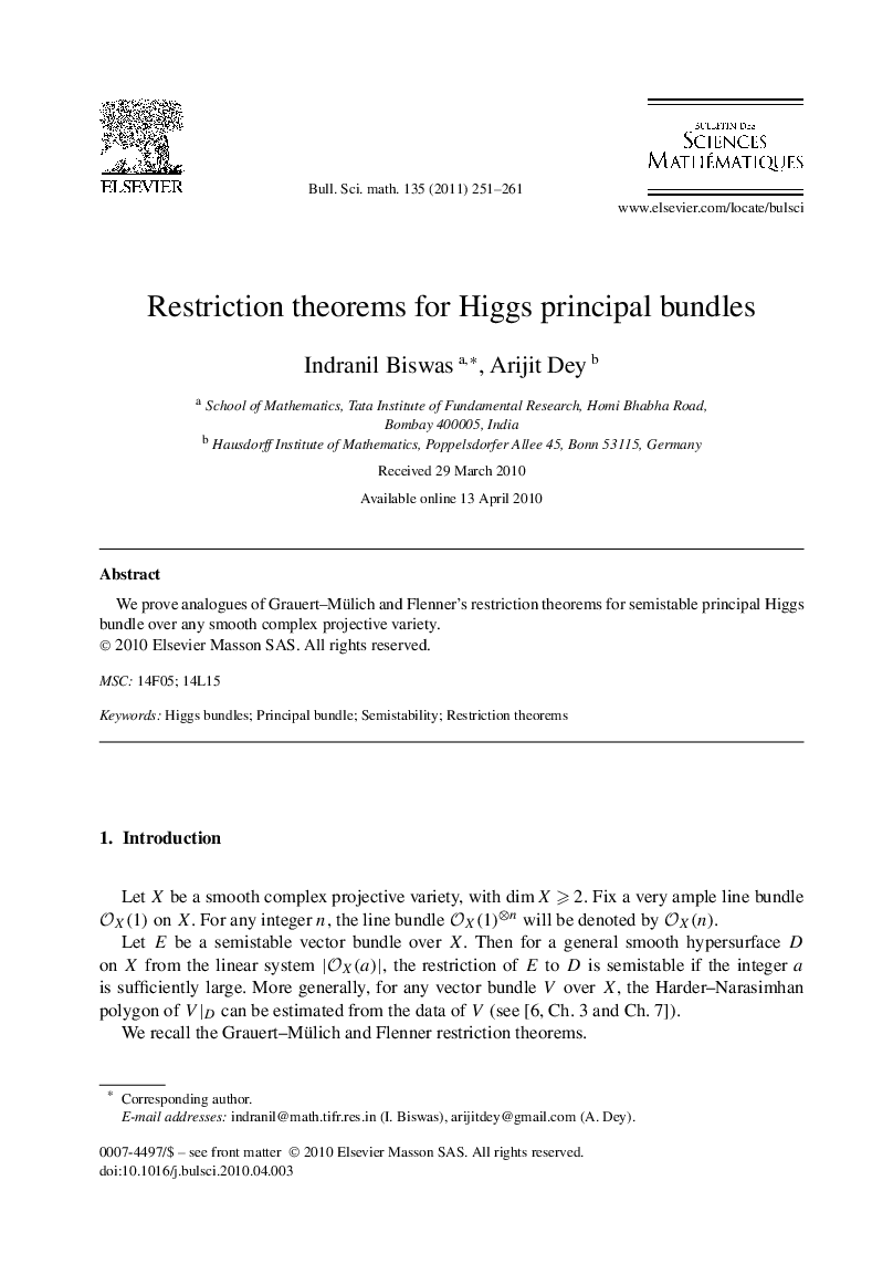 Restriction theorems for Higgs principal bundles