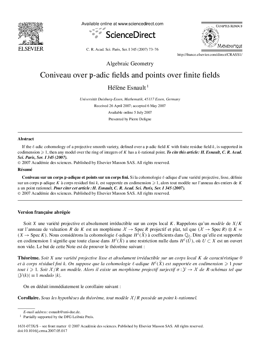 Coniveau over p-adic fields and points over finite fields