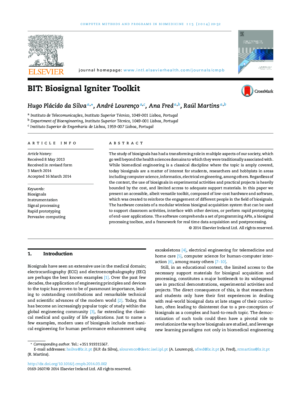 BIT: Biosignal Igniter Toolkit