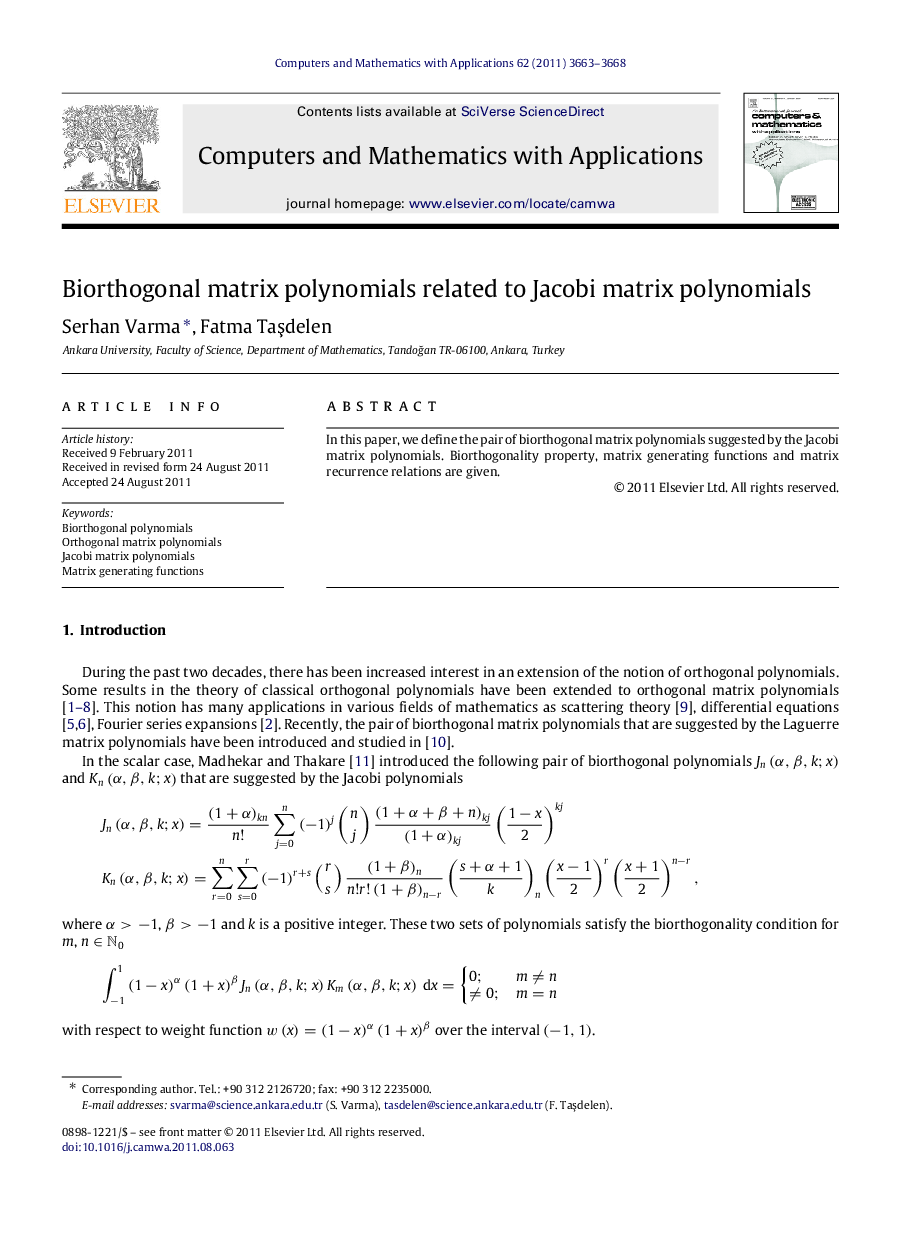 Biorthogonal matrix polynomials related to Jacobi matrix polynomials