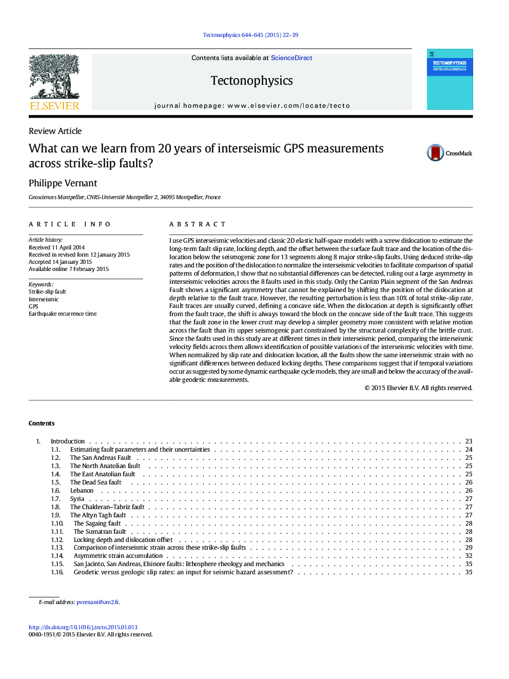 What can we learn from 20 years of interseismic GPS measurements across strike-slip faults?