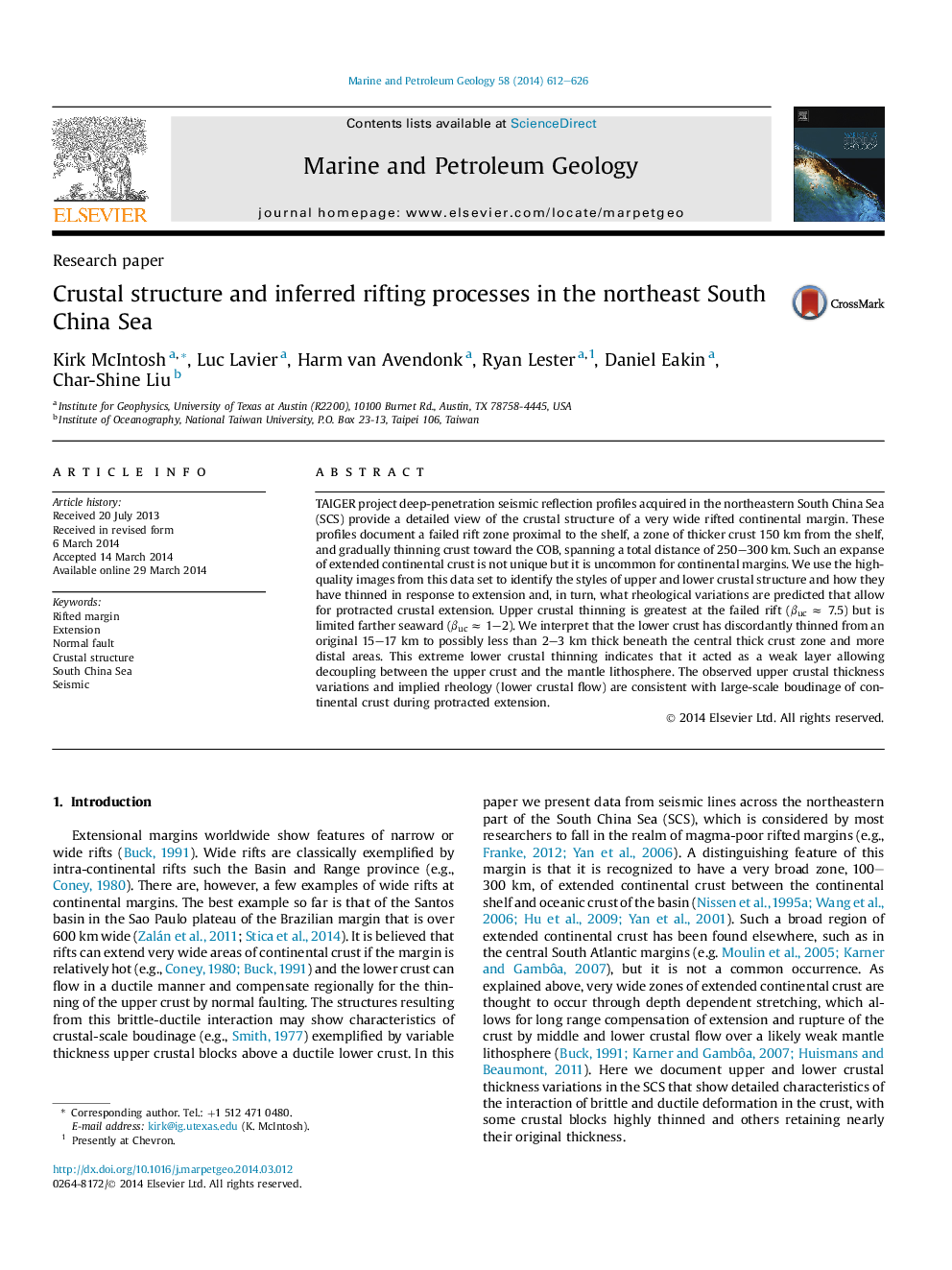 Crustal structure and inferred rifting processes in the northeast South China Sea