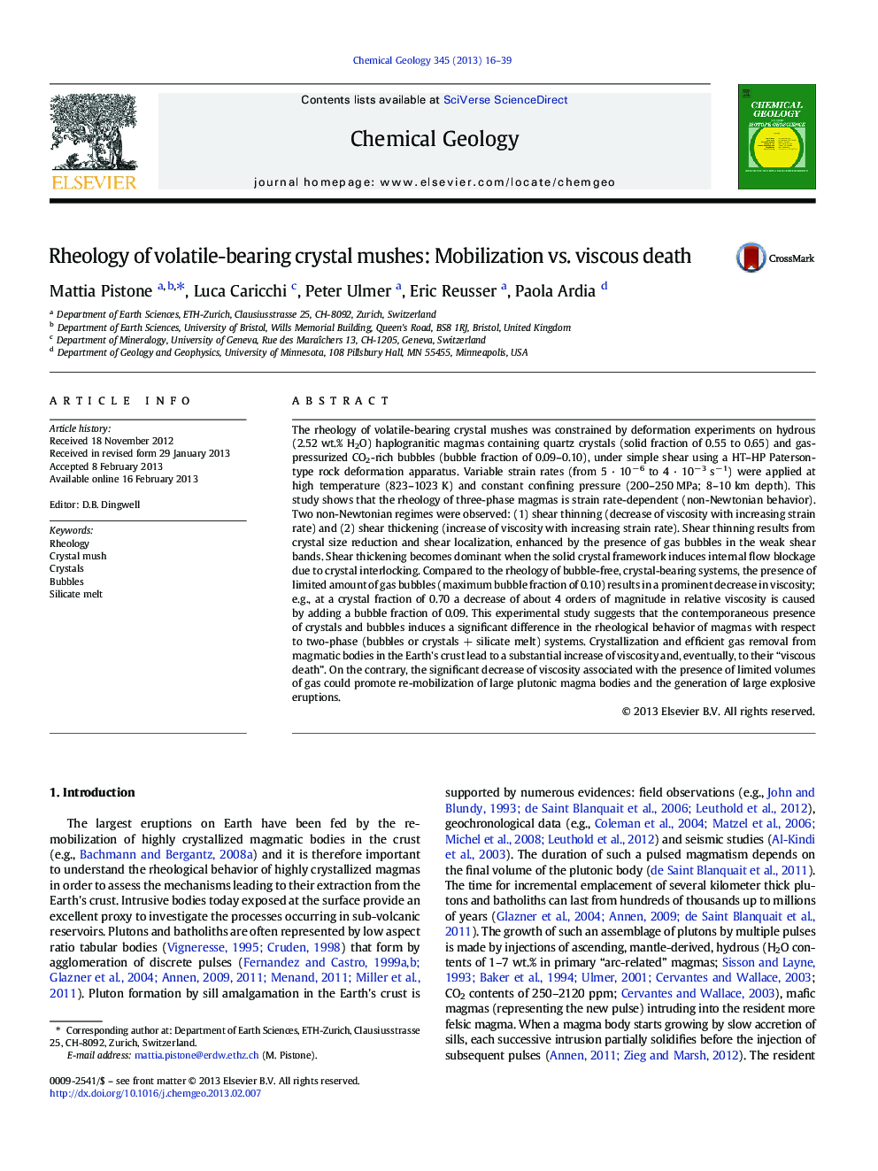 Rheology of volatile-bearing crystal mushes: Mobilization vs. viscous death