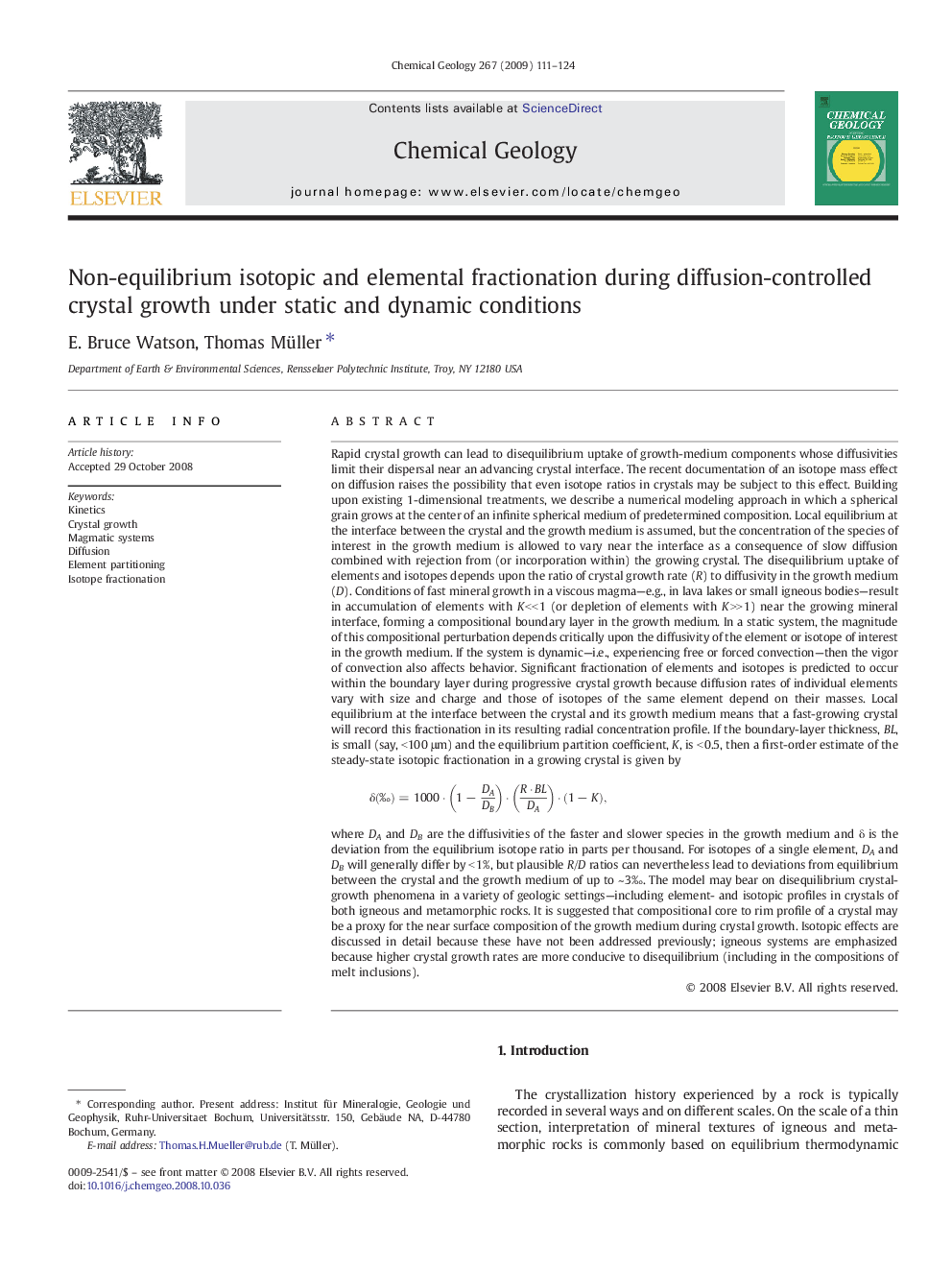 Non-equilibrium isotopic and elemental fractionation during diffusion-controlled crystal growth under static and dynamic conditions