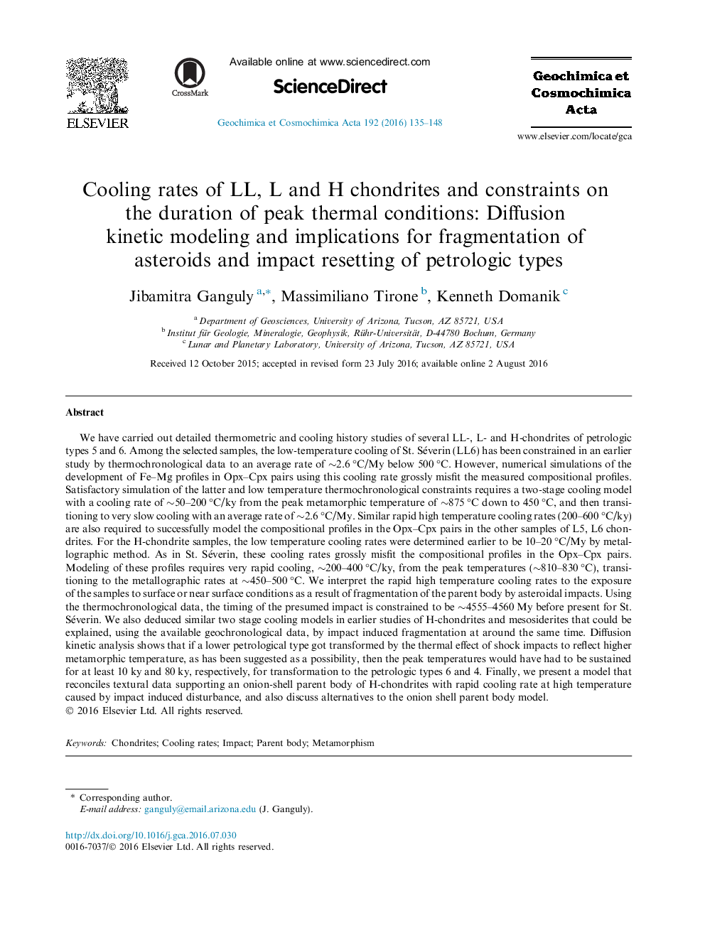 Cooling rates of LL, L and H chondrites and constraints on the duration of peak thermal conditions: Diffusion kinetic modeling and implications for fragmentation of asteroids and impact resetting of petrologic types
