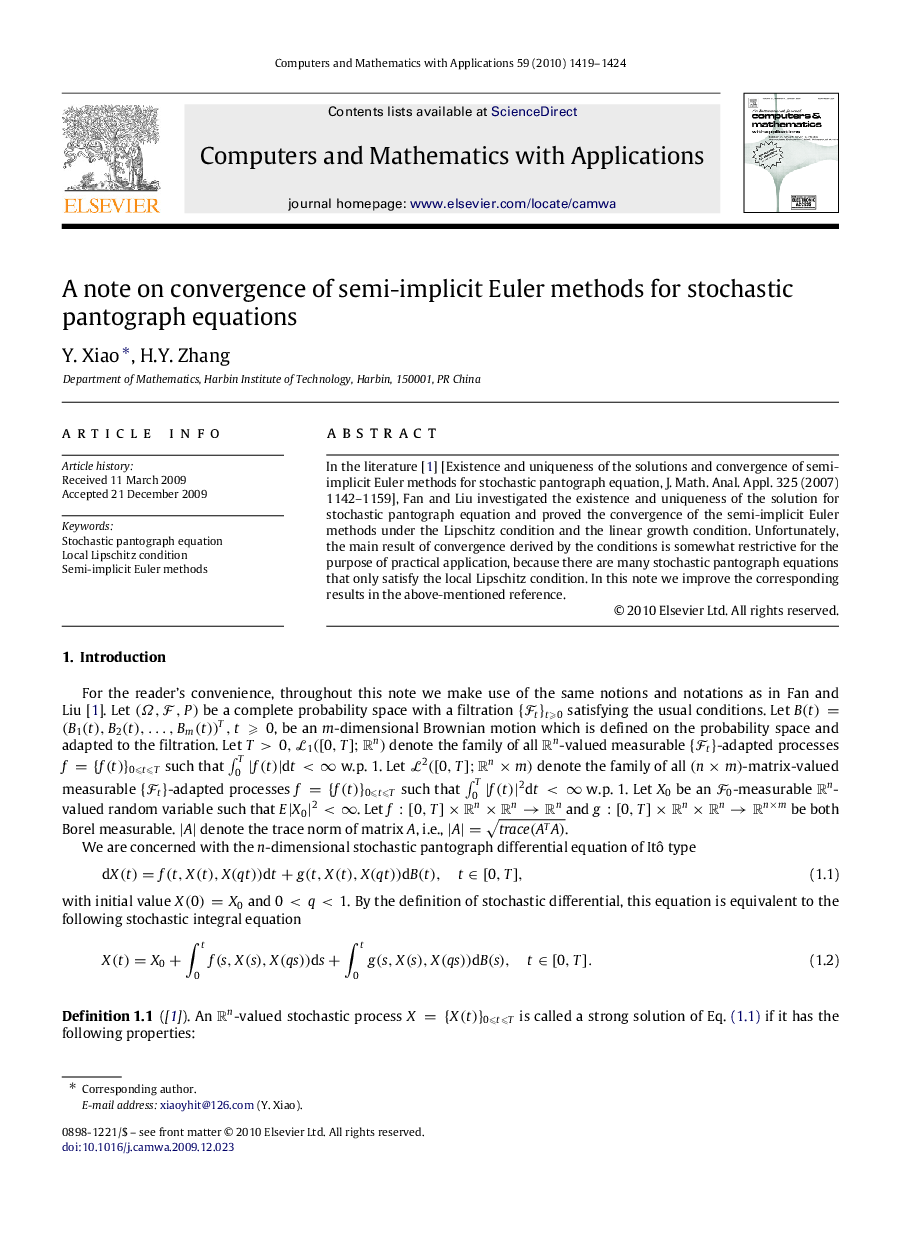 A note on convergence of semi-implicit Euler methods for stochastic pantograph equations