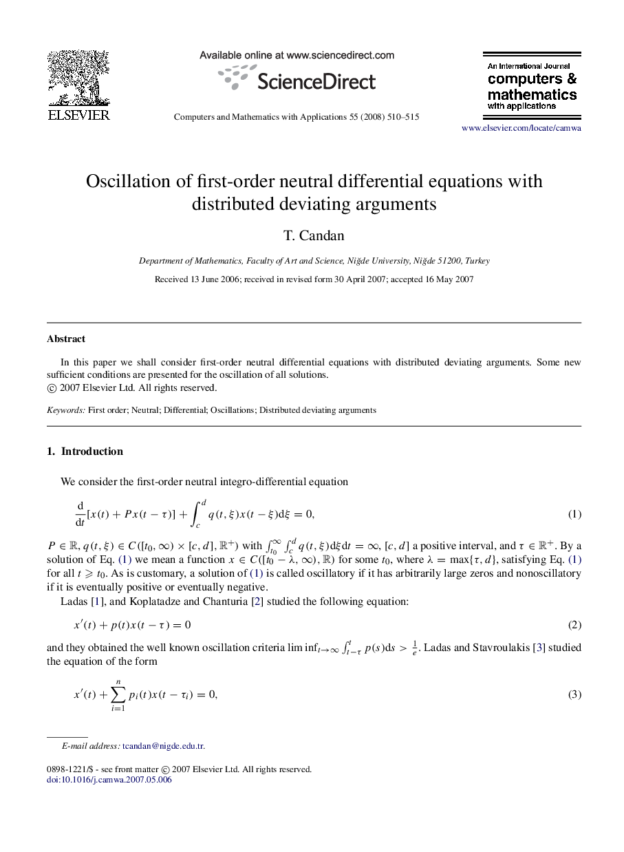 Oscillation of first-order neutral differential equations with distributed deviating arguments