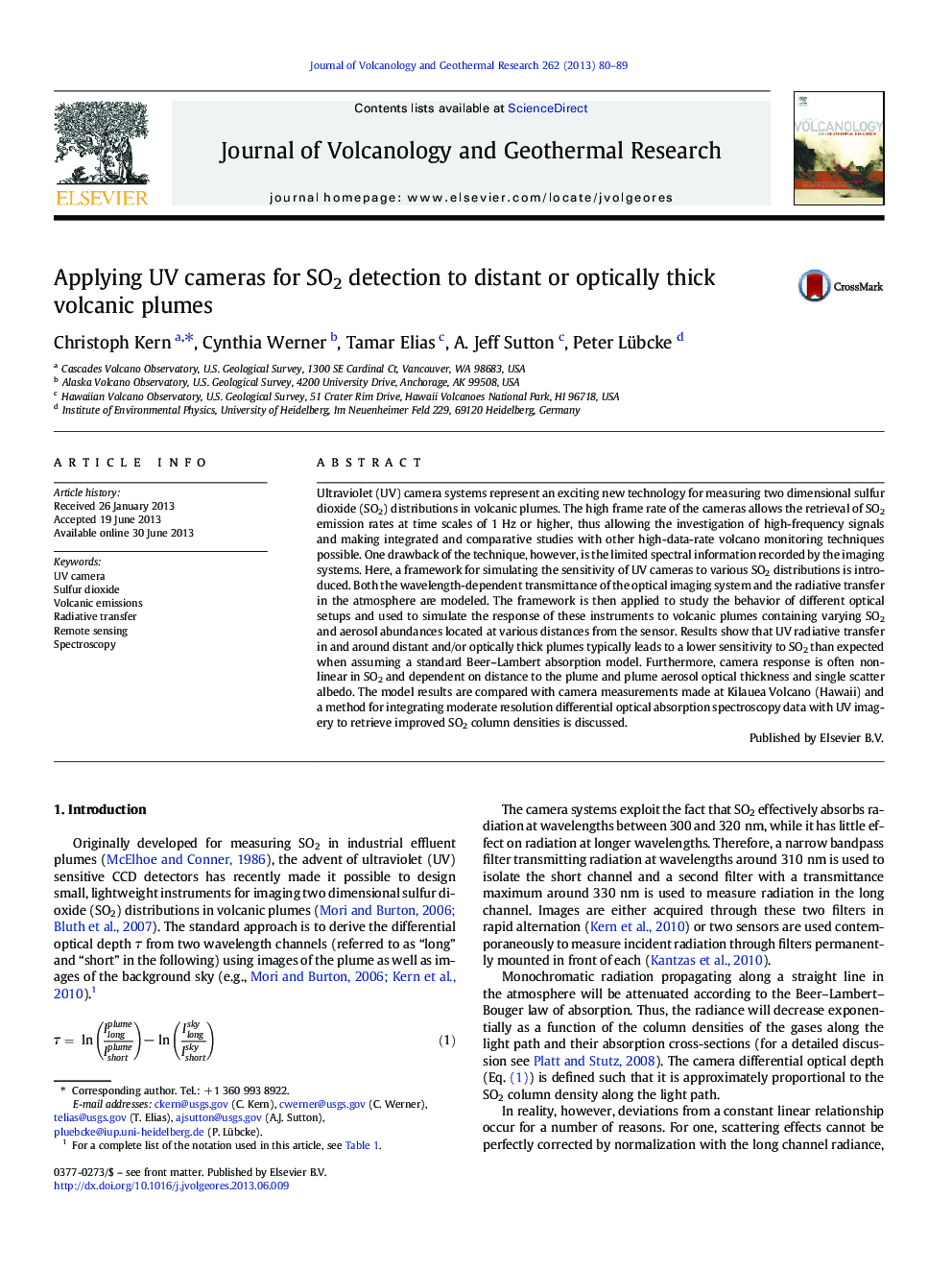 Applying UV cameras for SO2 detection to distant or optically thick volcanic plumes