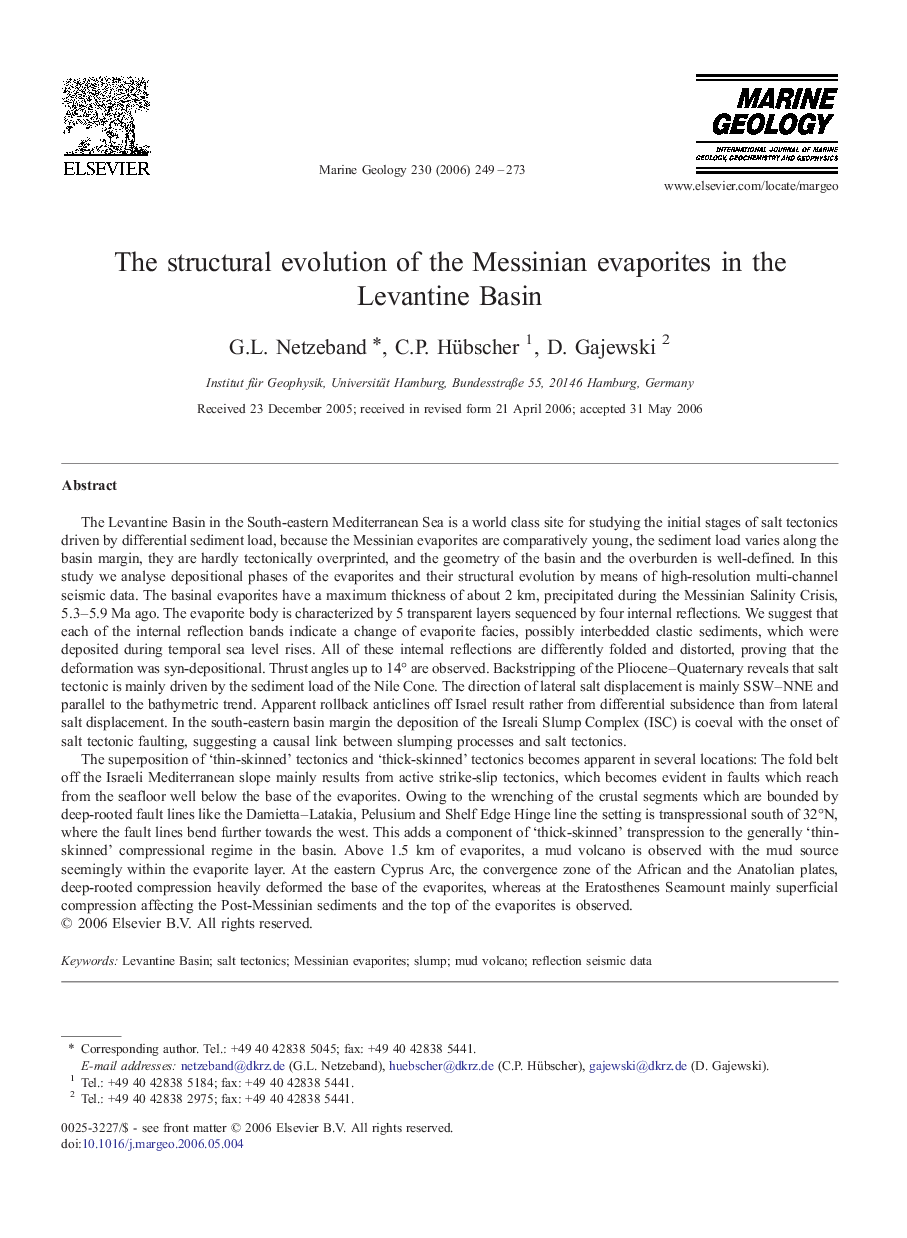 The structural evolution of the Messinian evaporites in the Levantine Basin