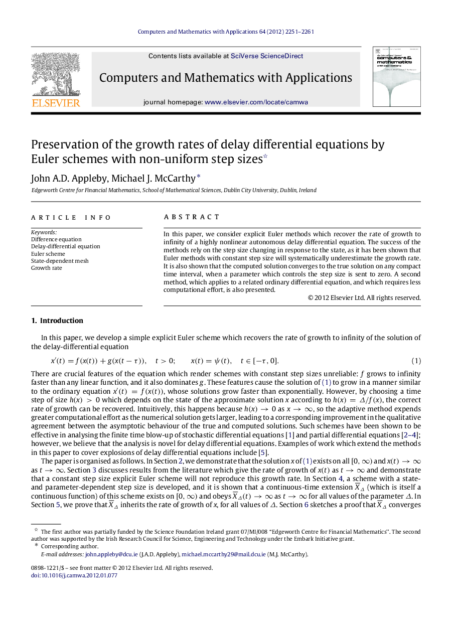 Preservation of the growth rates of delay differential equations by Euler schemes with non-uniform step sizes 