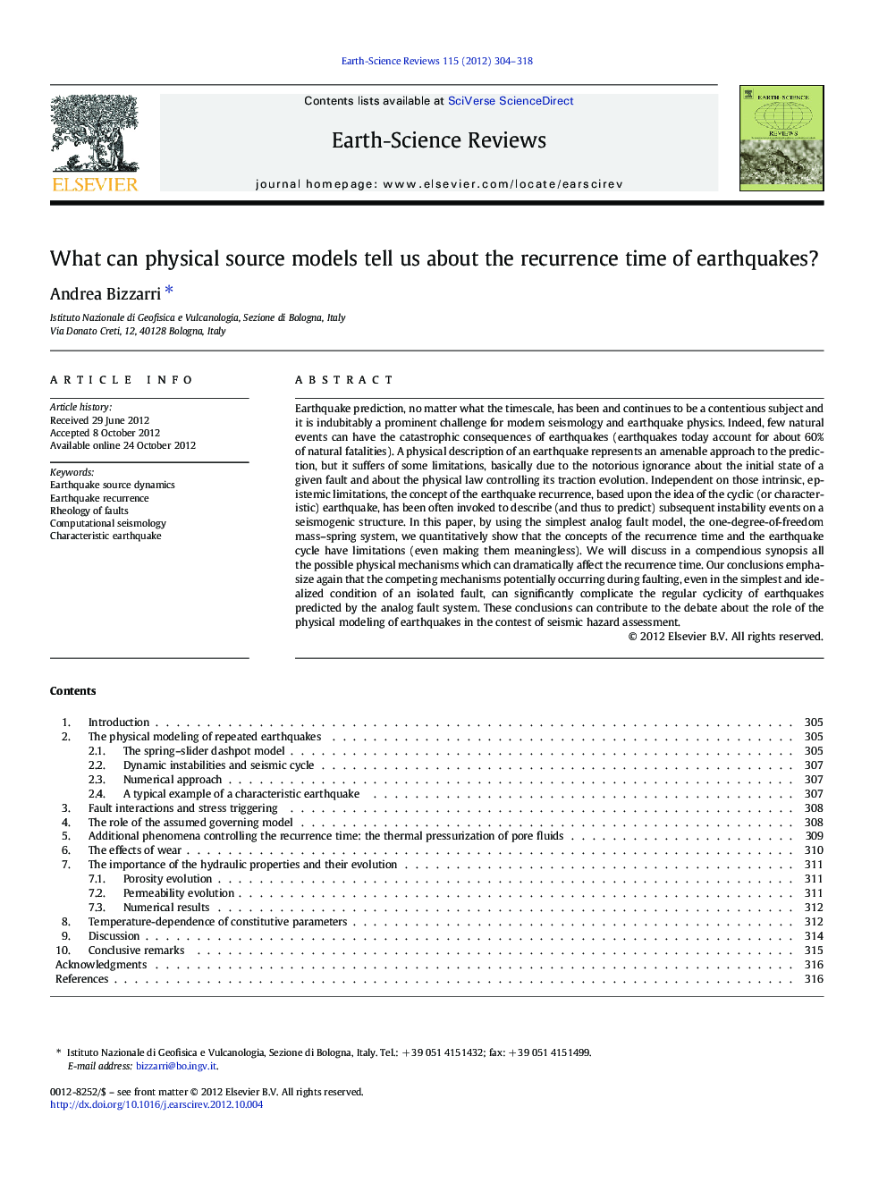 What can physical source models tell us about the recurrence time of earthquakes?