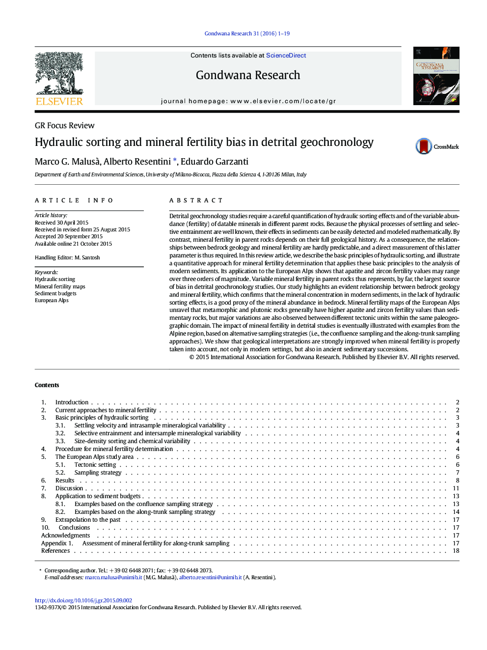 Hydraulic sorting and mineral fertility bias in detrital geochronology