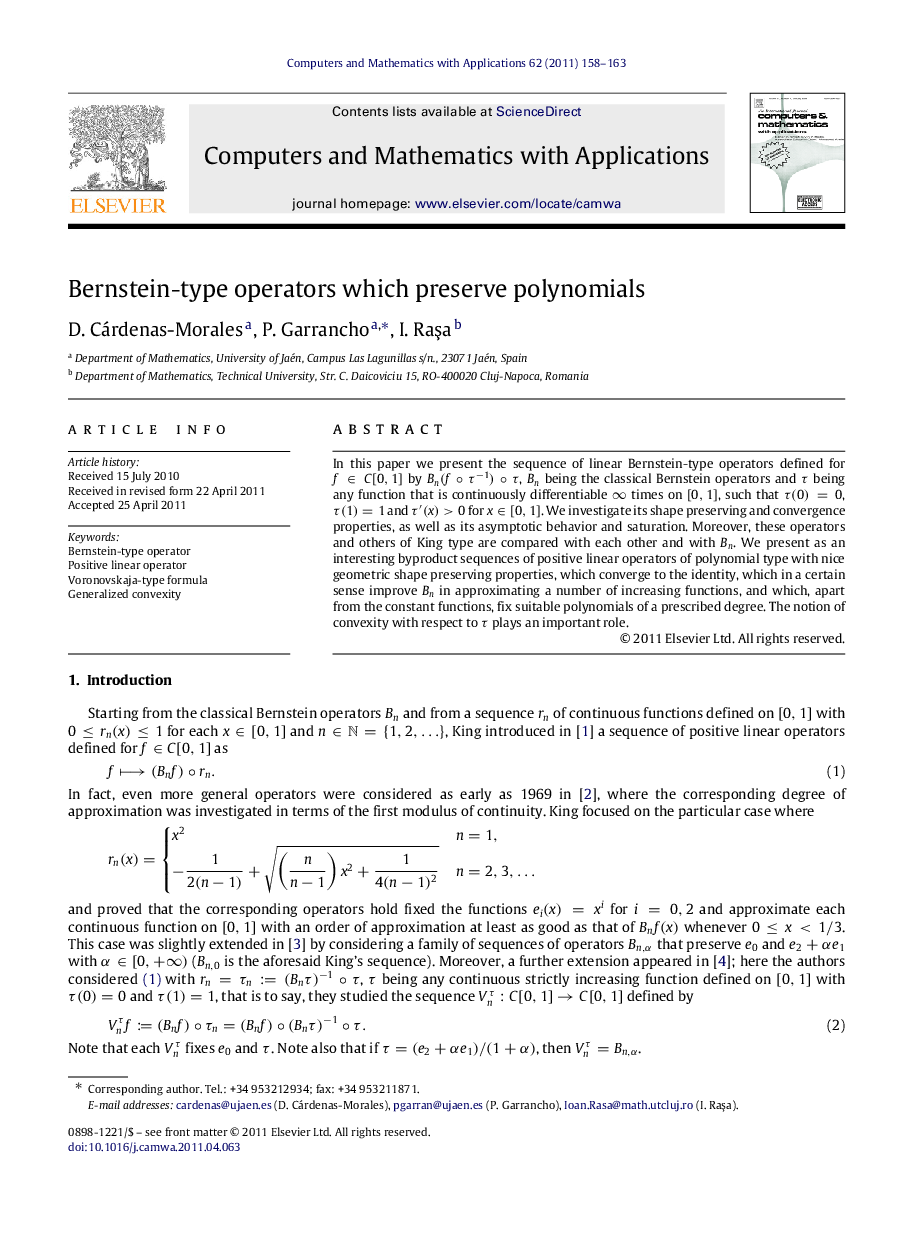 Bernstein-type operators which preserve polynomials