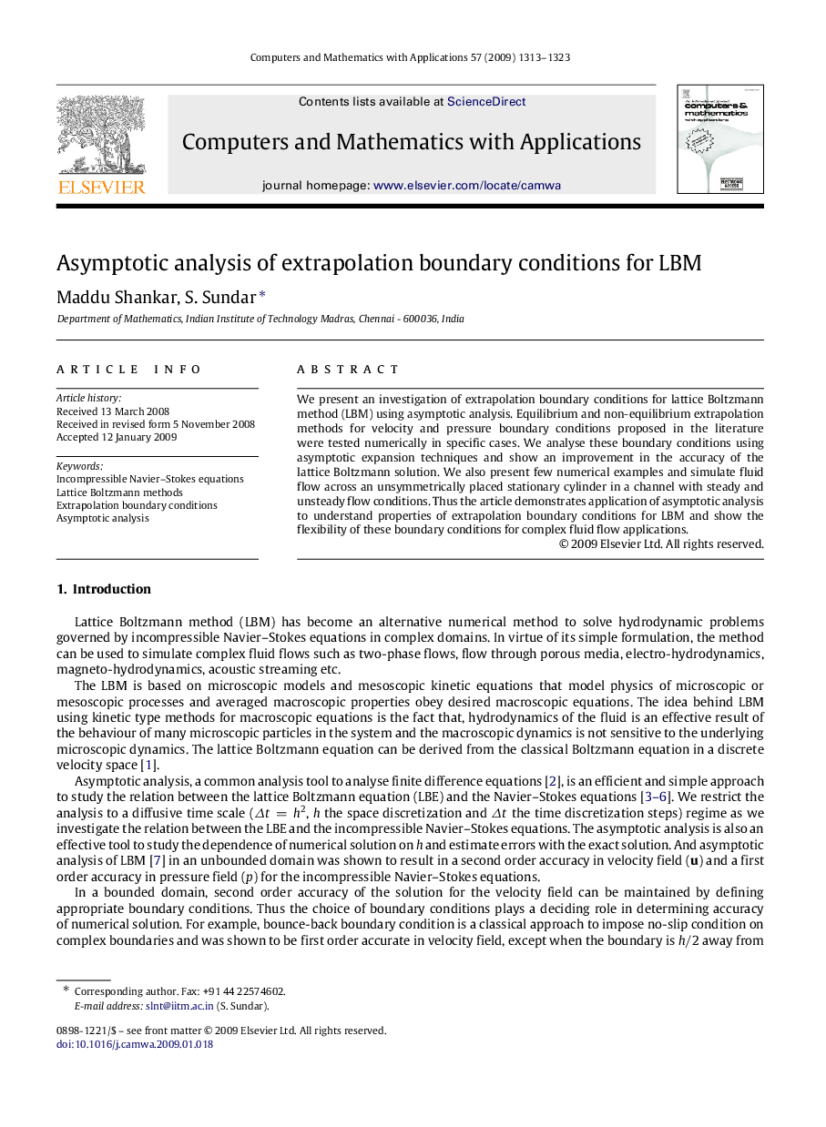 Asymptotic analysis of extrapolation boundary conditions for LBM