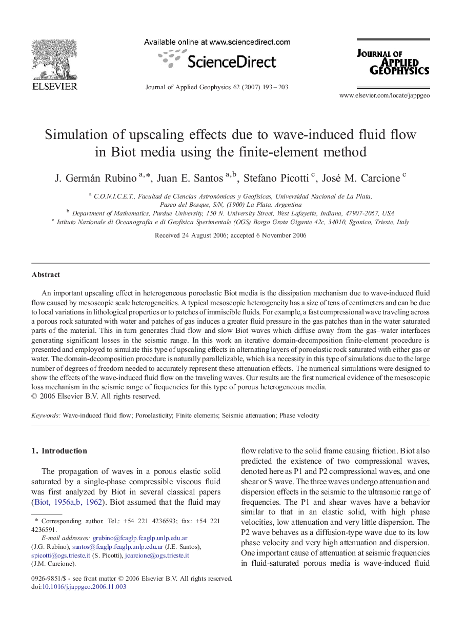 Simulation of upscaling effects due to wave-induced fluid flow in Biot media using the finite-element method