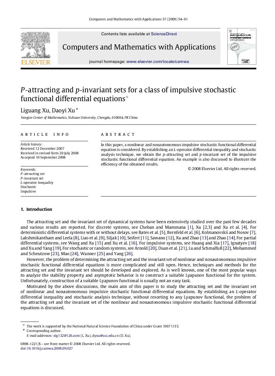 PP-attracting and pp-invariant sets for a class of impulsive stochastic functional differential equations 