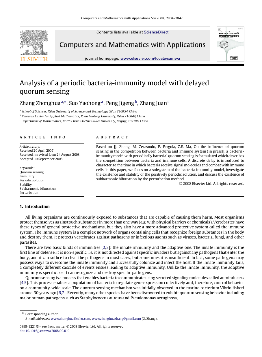 Analysis of a periodic bacteria-immunity model with delayed quorum sensing