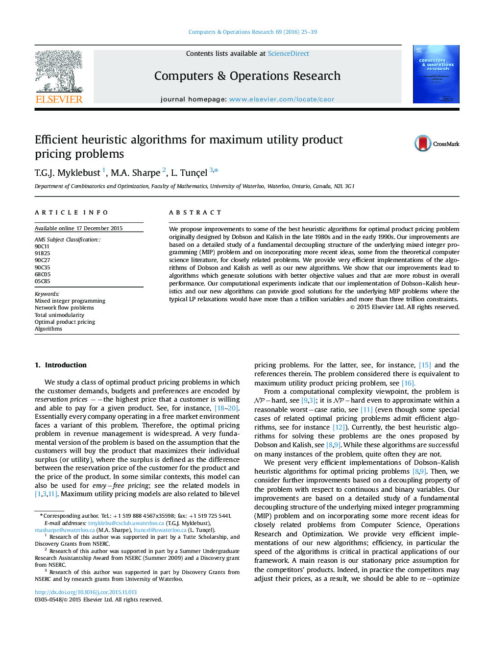 Efficient heuristic algorithms for maximum utility product pricing problems