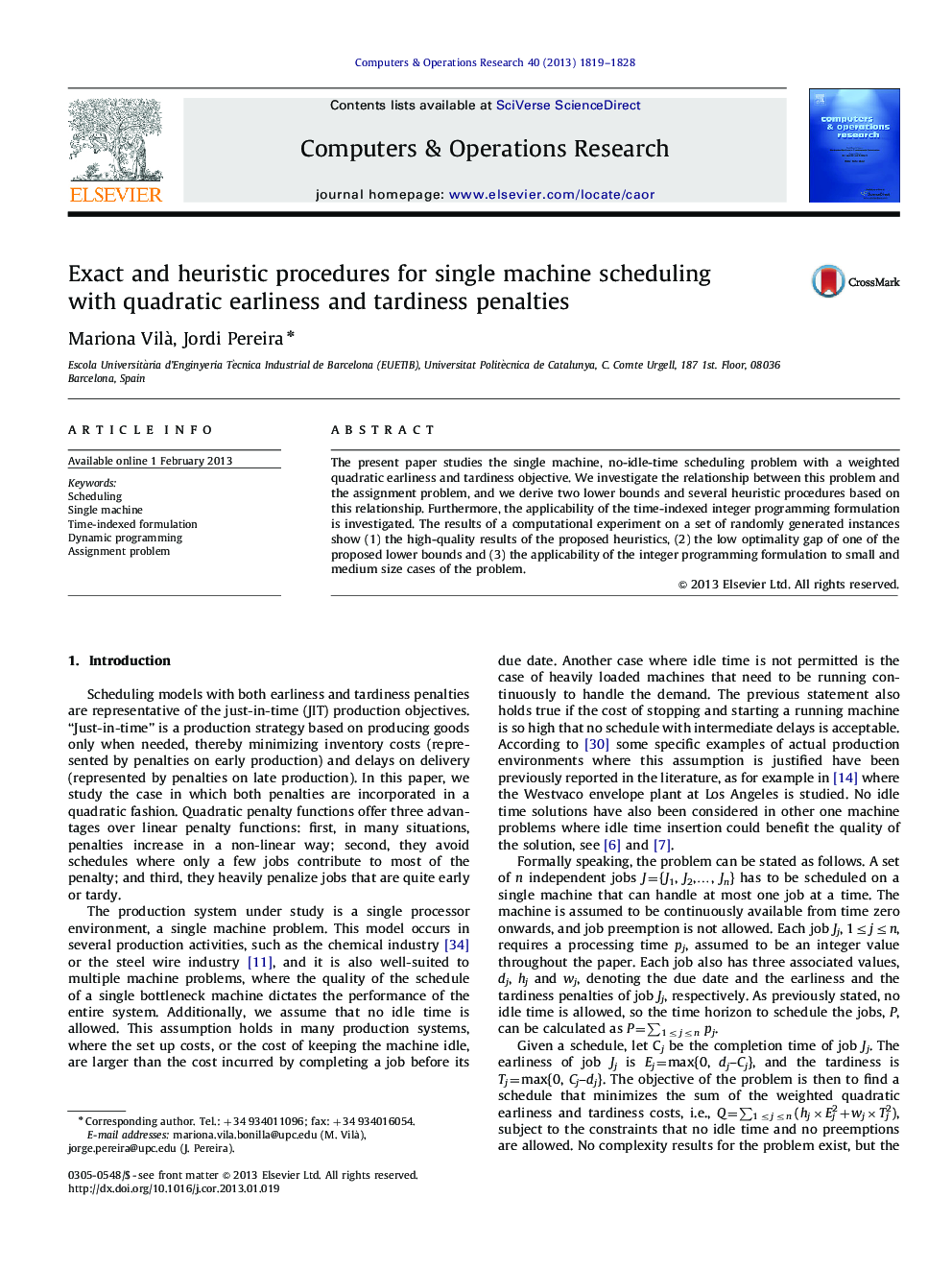 Exact and heuristic procedures for single machine scheduling with quadratic earliness and tardiness penalties