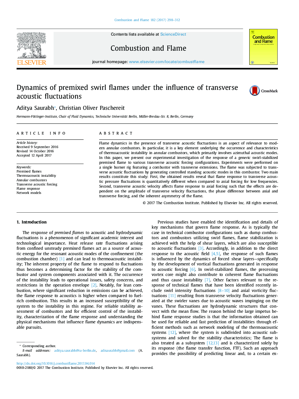 Dynamics of premixed swirl flames under the influence of transverse acoustic fluctuations