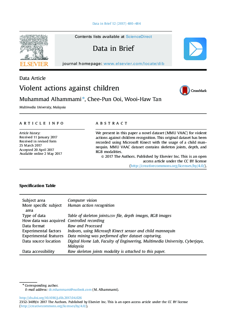 اقدامات خشونت آمیز علیه کودکان 
